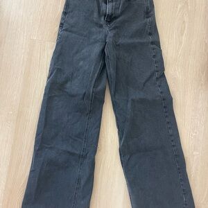 GAP Women's Black Wide-Leg Jeans